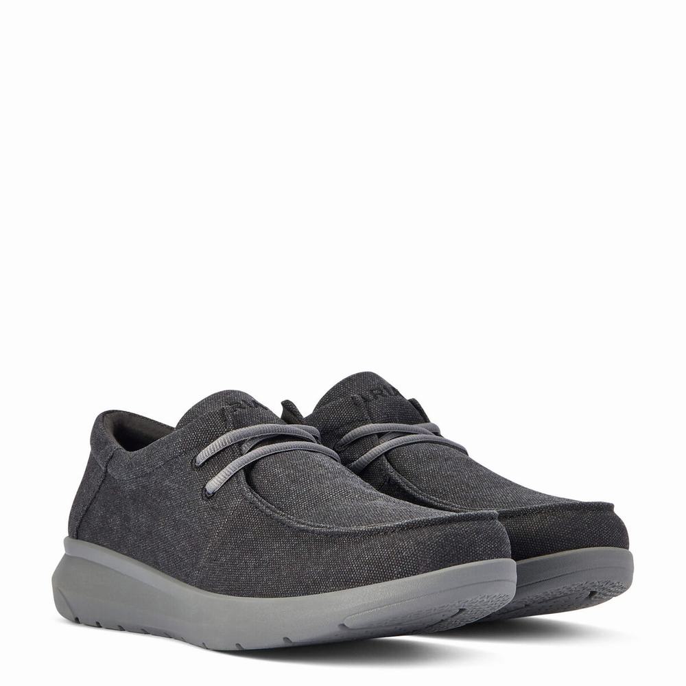 Men's Ariat Hilo Sneakers Grey | KDQB-14769