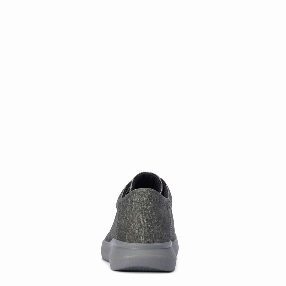 Men's Ariat Hilo Stretch Sneakers Grey | LPER-54269