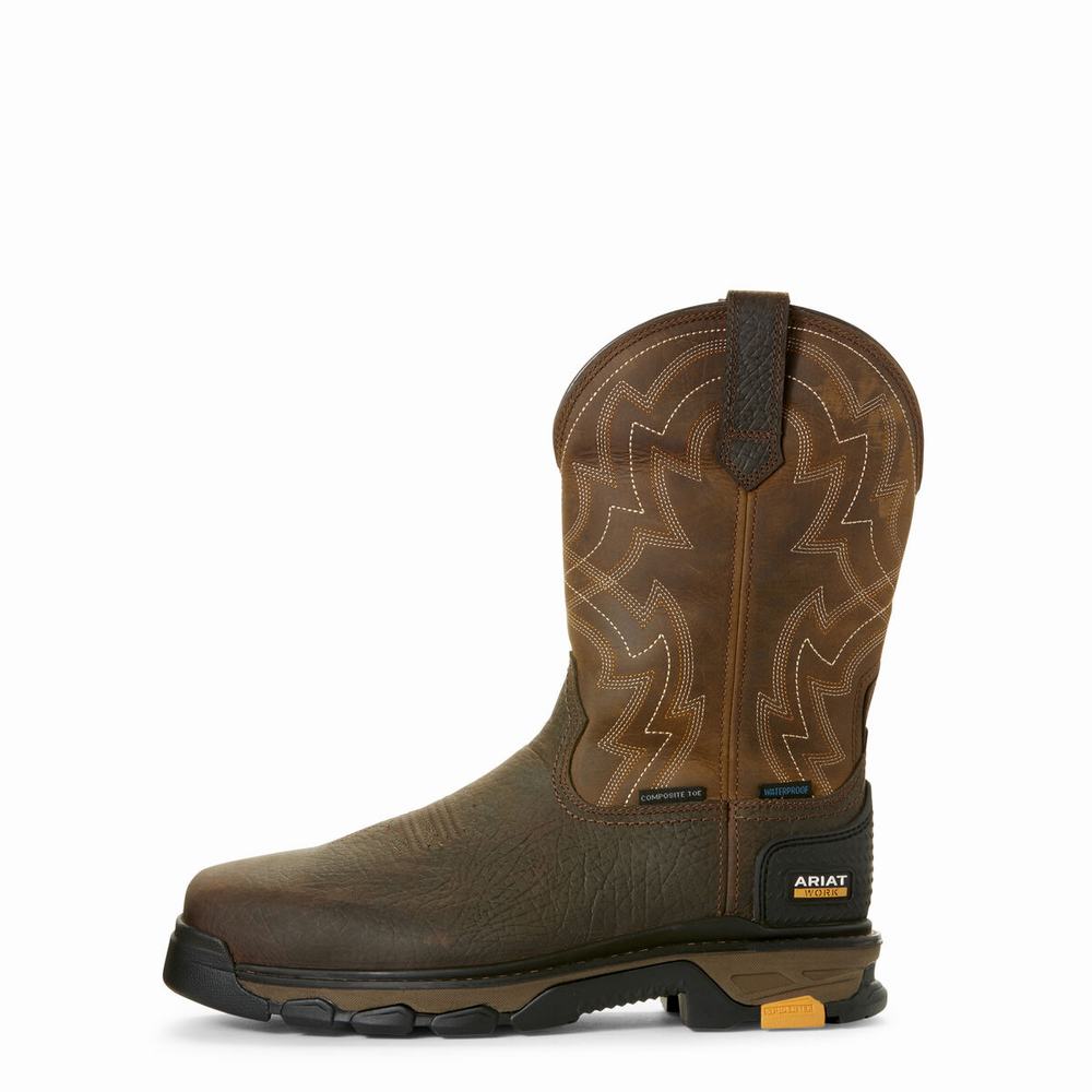 Men's Ariat Intrepid Force Waterproof Composite Toe Waterproof Boots Multicolor | PWTQ-07456