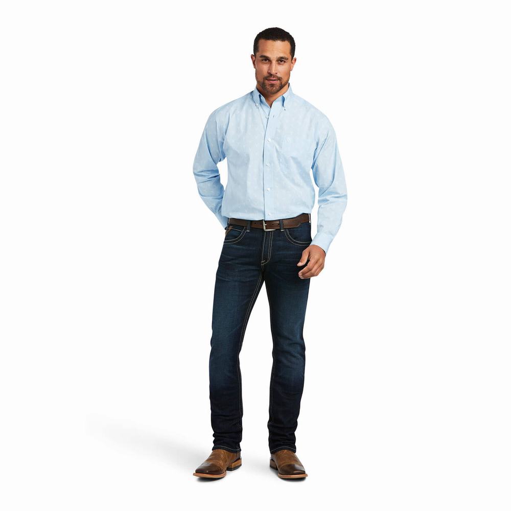 Men's Ariat Jai Classic Fit Shirts Multicolor | TRBG-28153