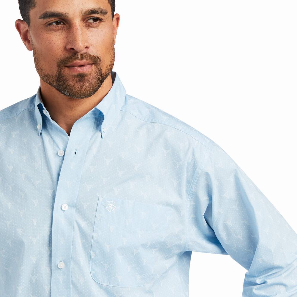 Men's Ariat Jai Classic Fit Shirts Multicolor | TRBG-28153