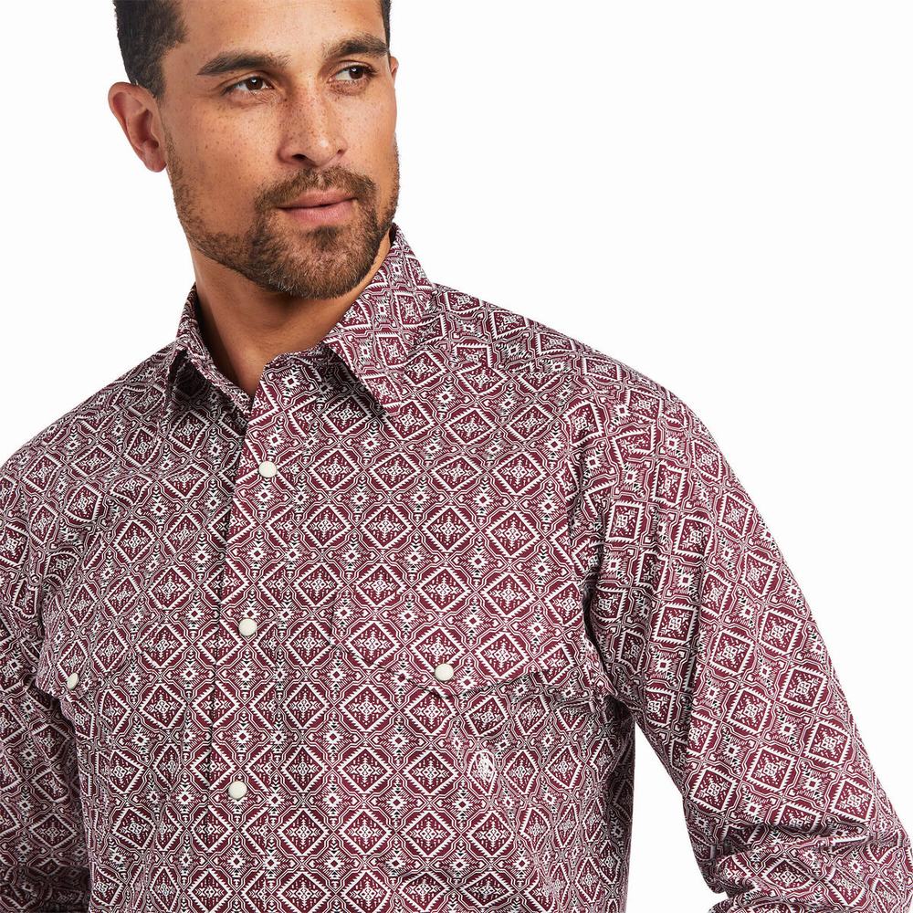 Men's Ariat Jair Classic Fit Shirts Multicolor | PNUL-81632