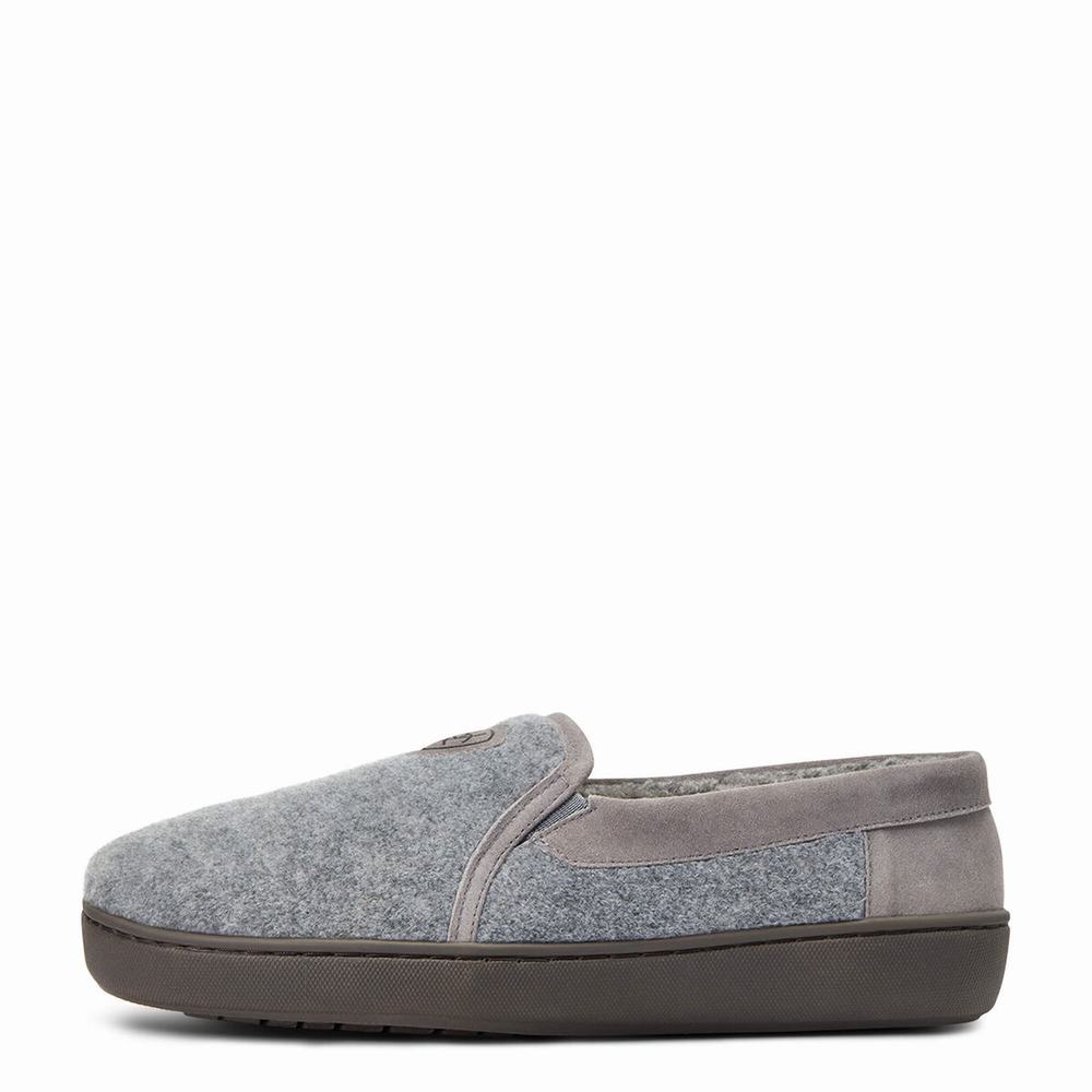 Men's Ariat Lincoln Slippers Grey | PKTU-31642