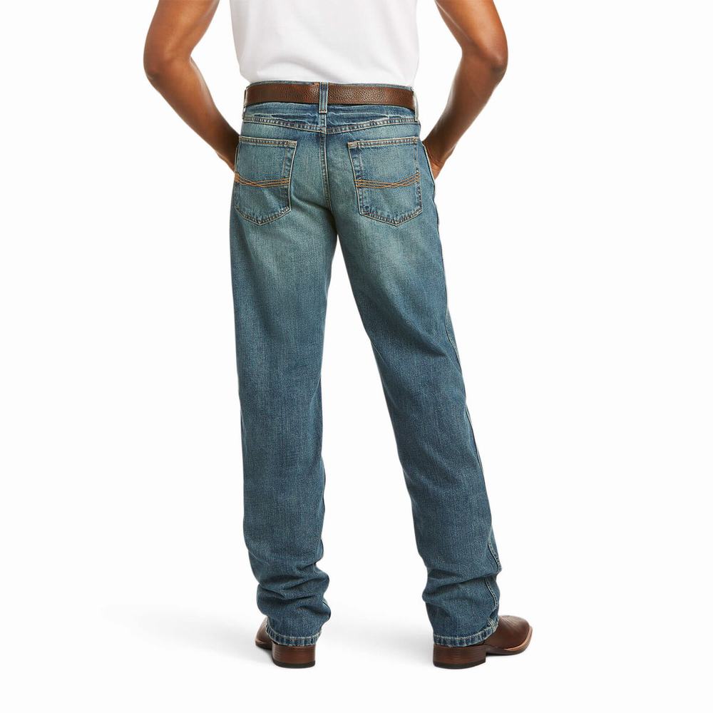 Men's Ariat M3 Loose Legacy Straight-Fit Jeans Multicolor | XMOY-89261