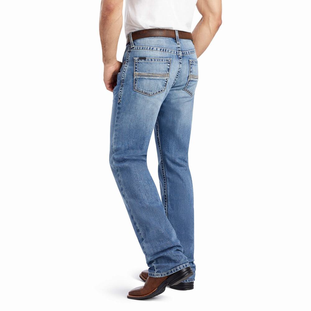 Men's Ariat M4 Low Rise Grayson Cut Straight-Fit Jeans Multicolor | YHZX-37824