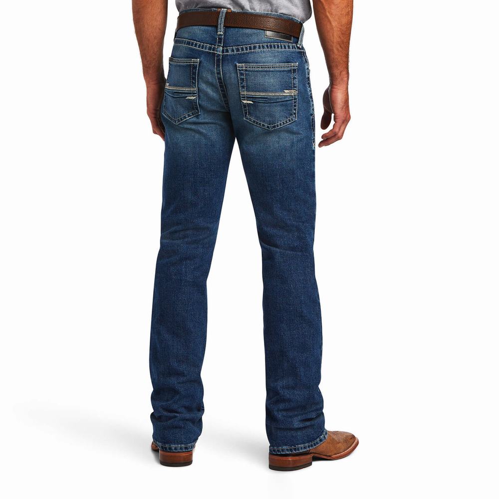 Men's Ariat M5 Marston Straight-Fit Jeans Multicolor | VRPW-80612