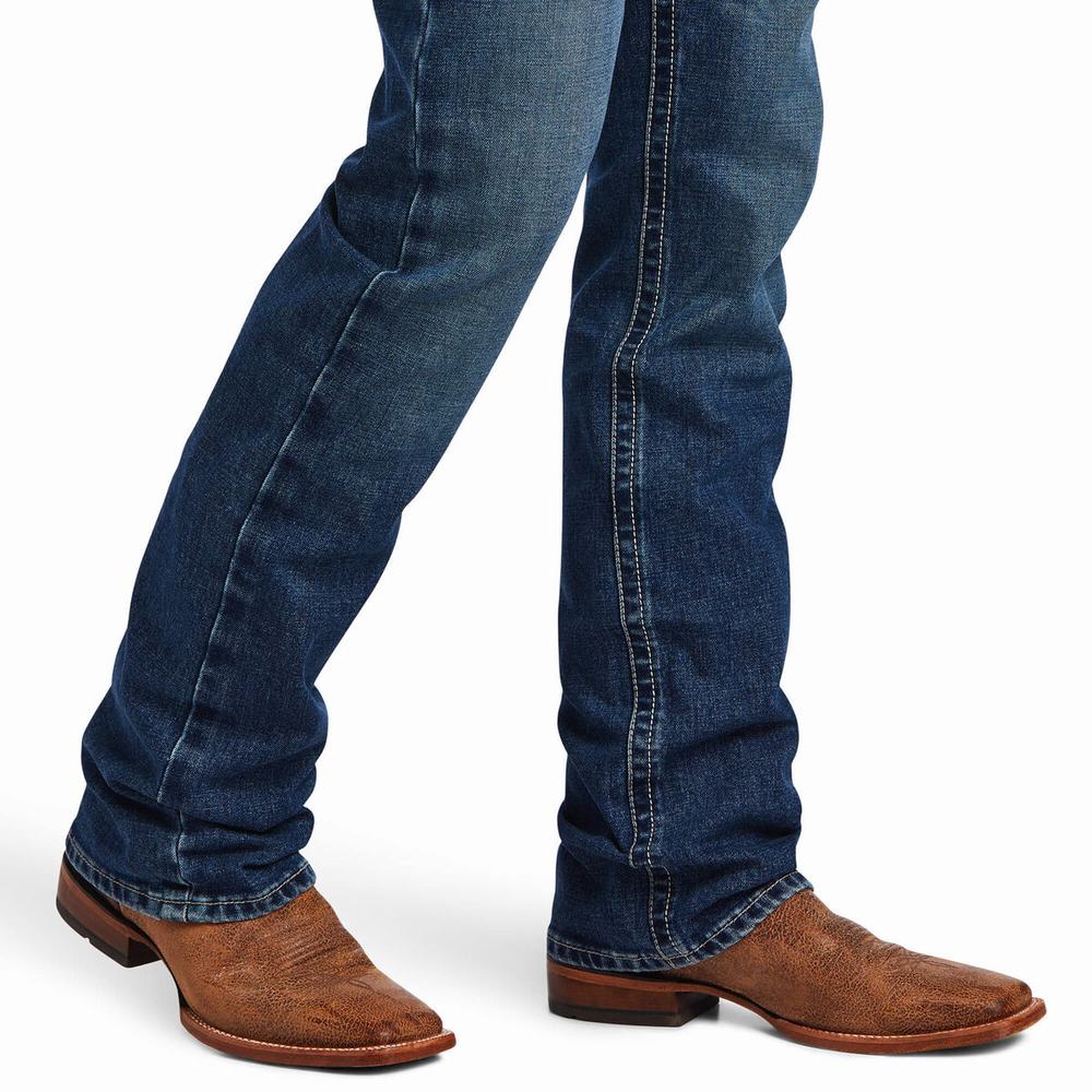 Men's Ariat M5 Marston Straight-Fit Jeans Multicolor | VRPW-80612