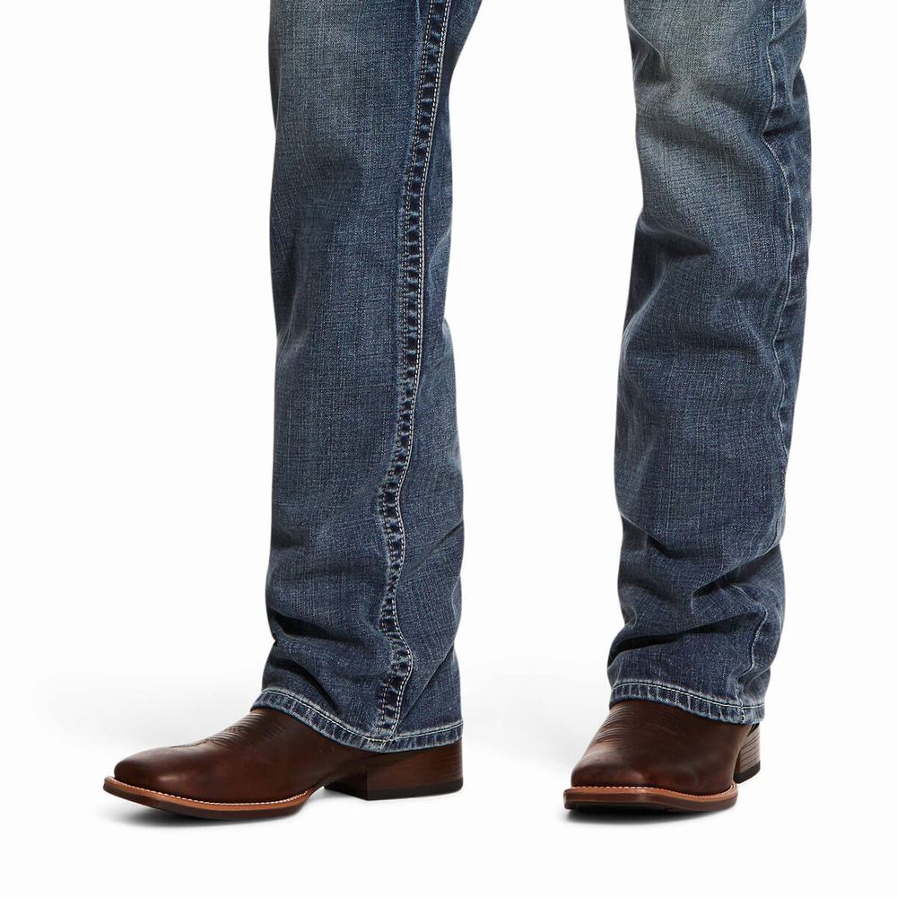 Men's Ariat M5 Slim Stretch Adkins Pants Multicolor | EDCJ-36597