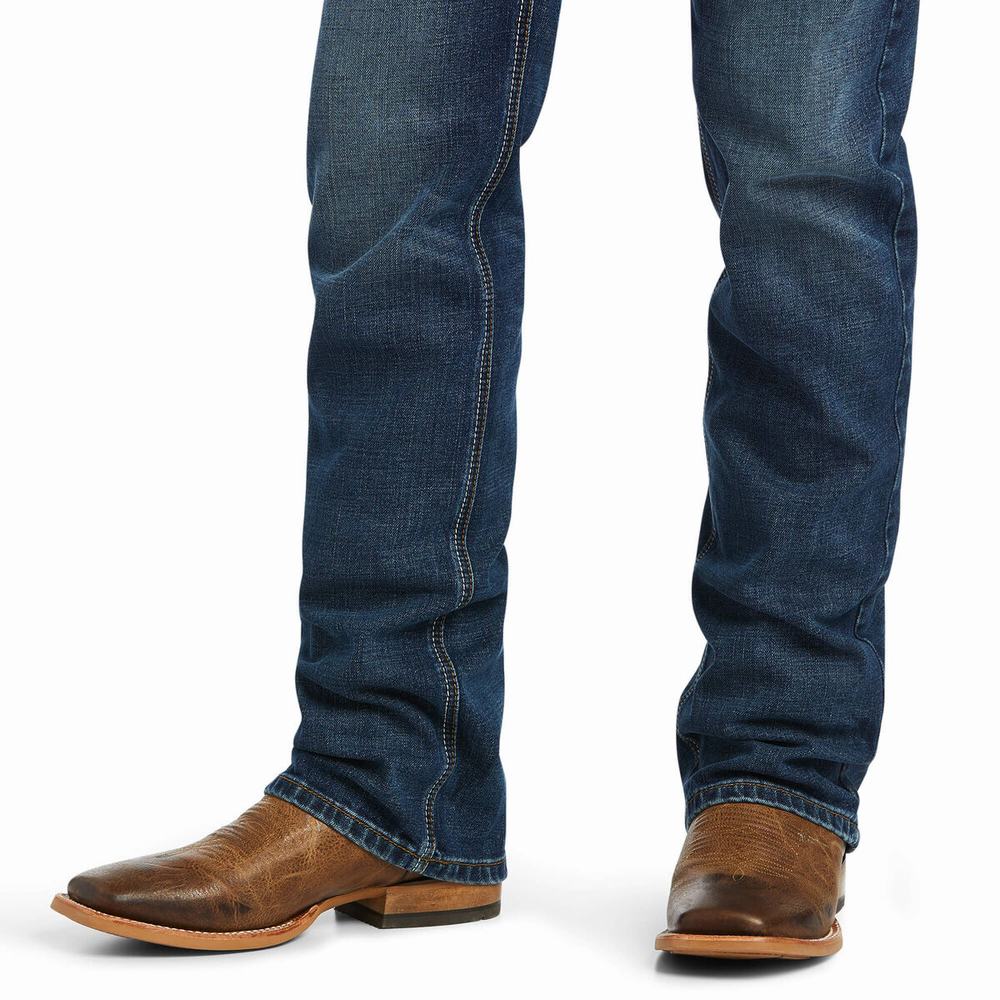 Men's Ariat M5 Stretch Madera Straight-Fit Jeans Multicolor | UXOP-19705