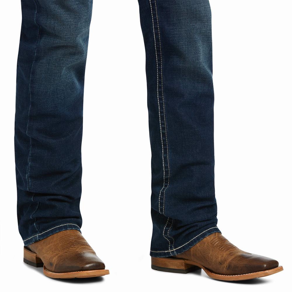 Men's Ariat M5 Stretch Remming Straight-Fit Jeans Multicolor | FWJL-02186