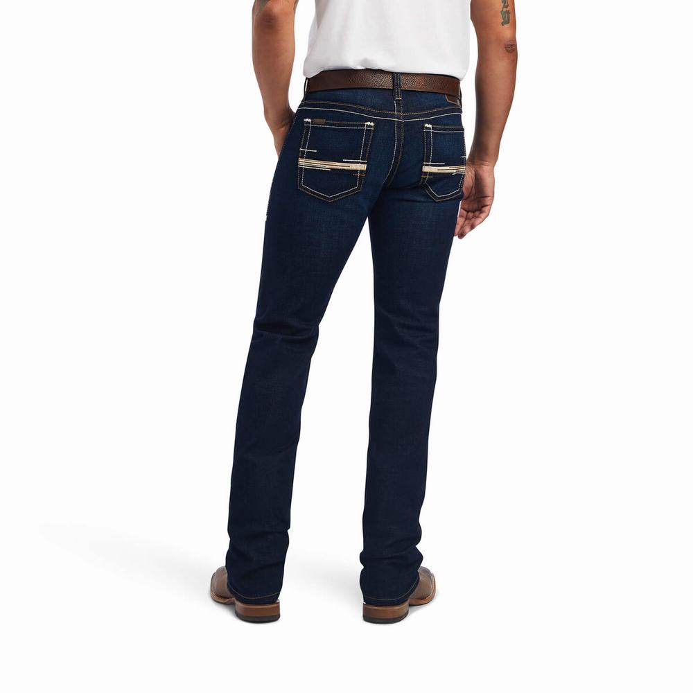 Men's Ariat M7 Slim Ranger Straight-Fit Jeans Multicolor | ZWVT-43015