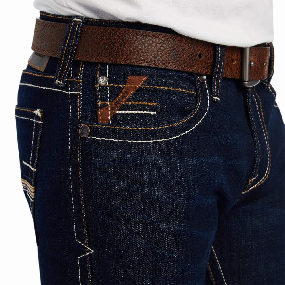 Men's Ariat M7 Slim Ranger Straight-Fit Jeans Multicolor | ZWVT-43015