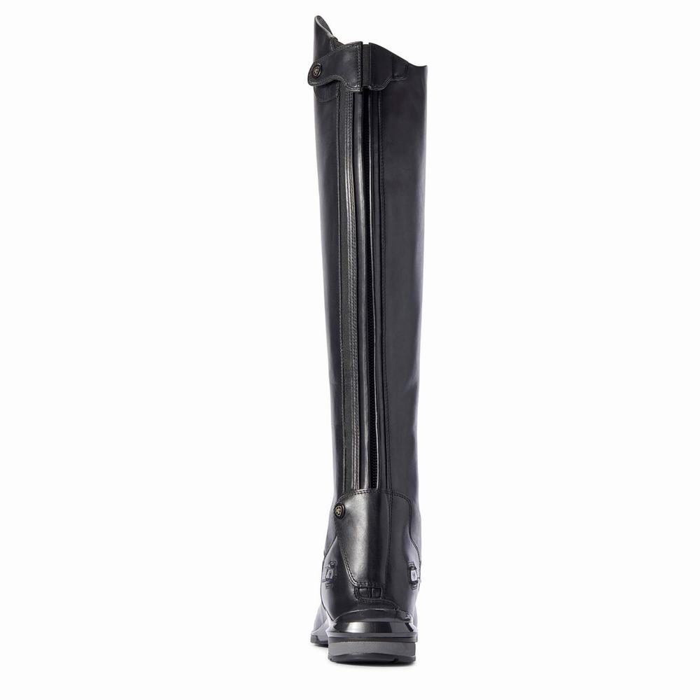 Men's Ariat Nitro Max Tall Riding Riding Boots Black | RLUH-36019