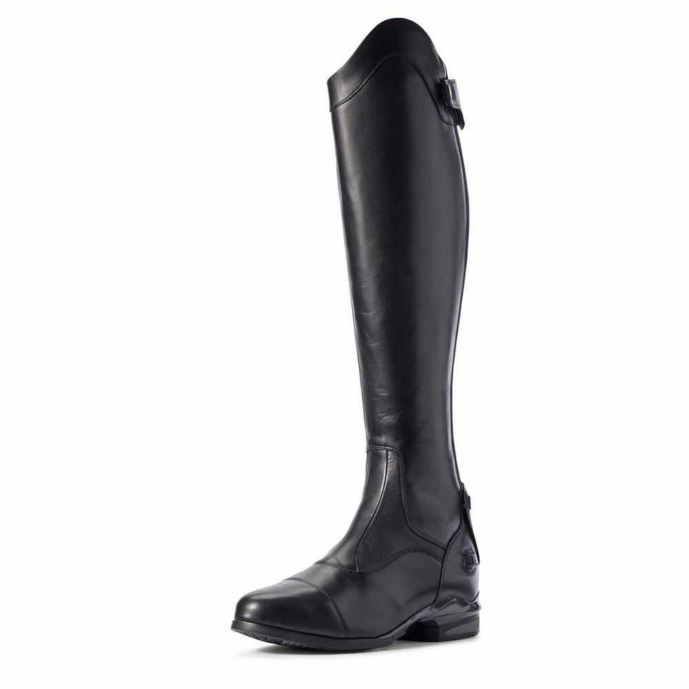 Men\'s Ariat Nitro Max Tall Riding Riding Boots Black | RLUH-36019