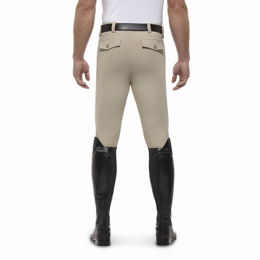 Men's Ariat Olympia Riding Pants Brown | XIVD-68429