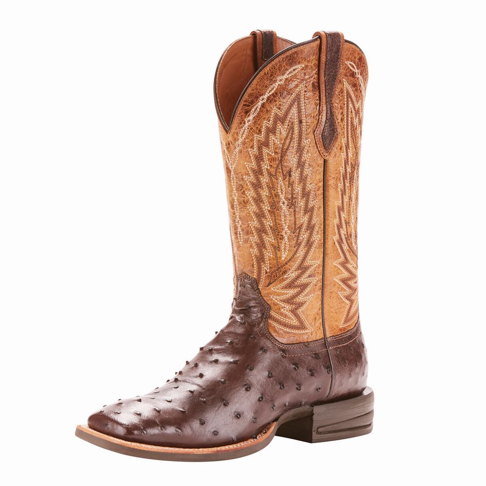 Men's Ariat Relentless Platinum Western Boots Multicolor | BMLS-91745