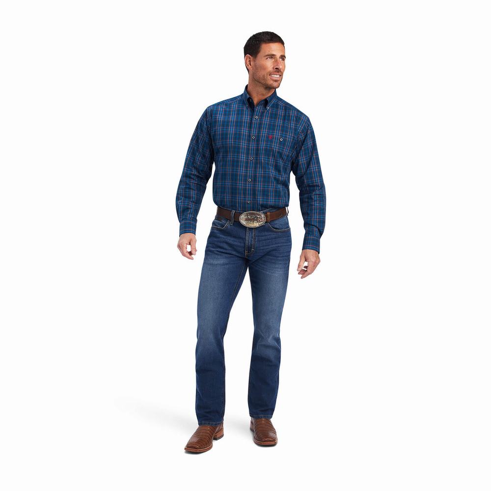 Men's Ariat Relentless Undaunted Stretch Classic Fit Shirts Multicolor | TCFA-23941