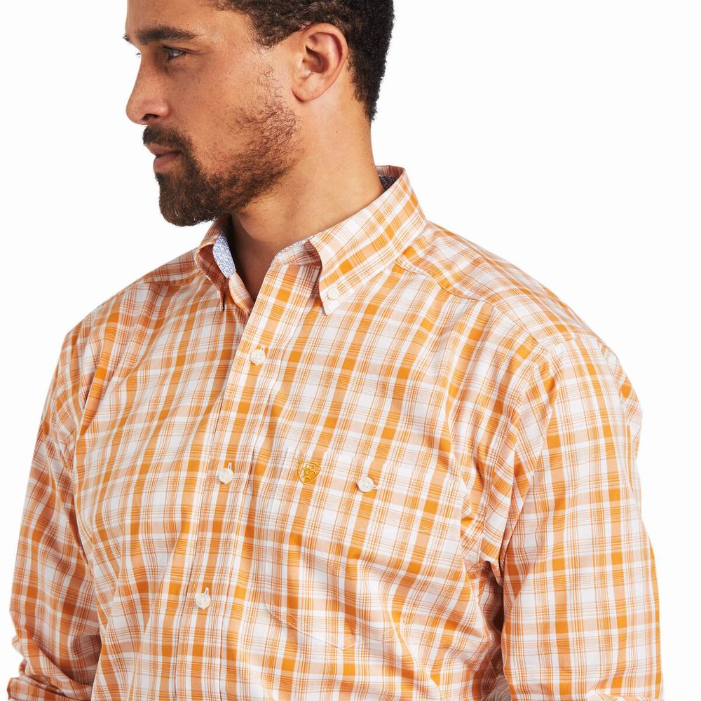 Men's Ariat Relentless Velocity Stretch Classic Fit Shirts Multicolor | FOMS-29857