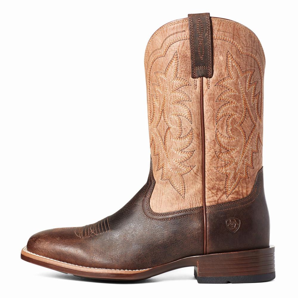 Men's Ariat Ryden Ultra Western Boots Multicolor | EXOD-27495