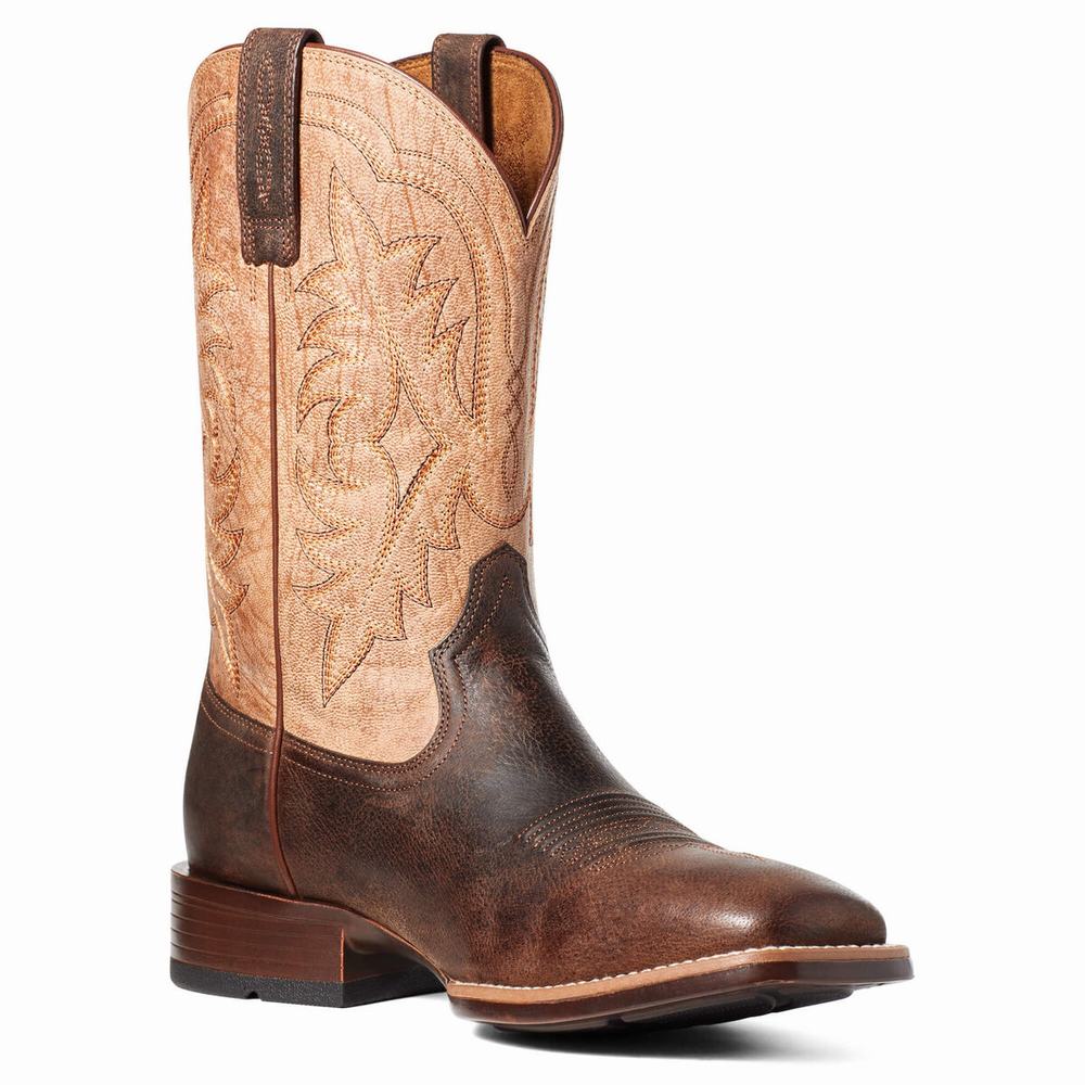 Men's Ariat Ryden Ultra Western Boots Multicolor | EXOD-27495