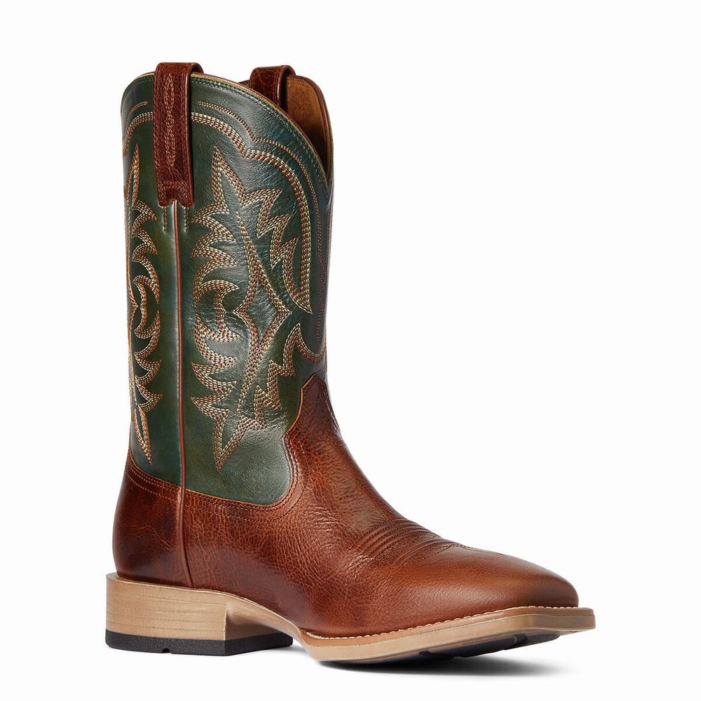 Men's Ariat Ryden Ultra Western Boots Multicolor | TXWA-96504