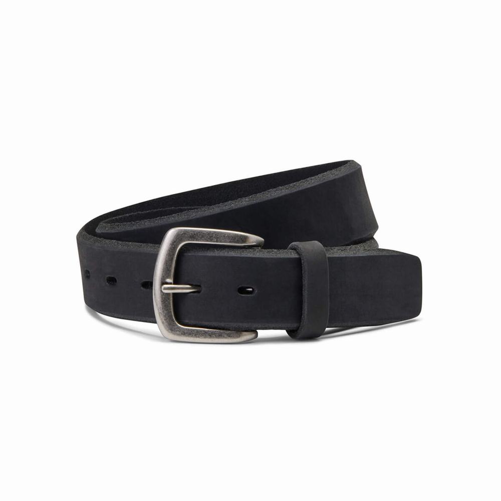 Men\'s Ariat Simple Embroidery Belts Black | KNRG-58069