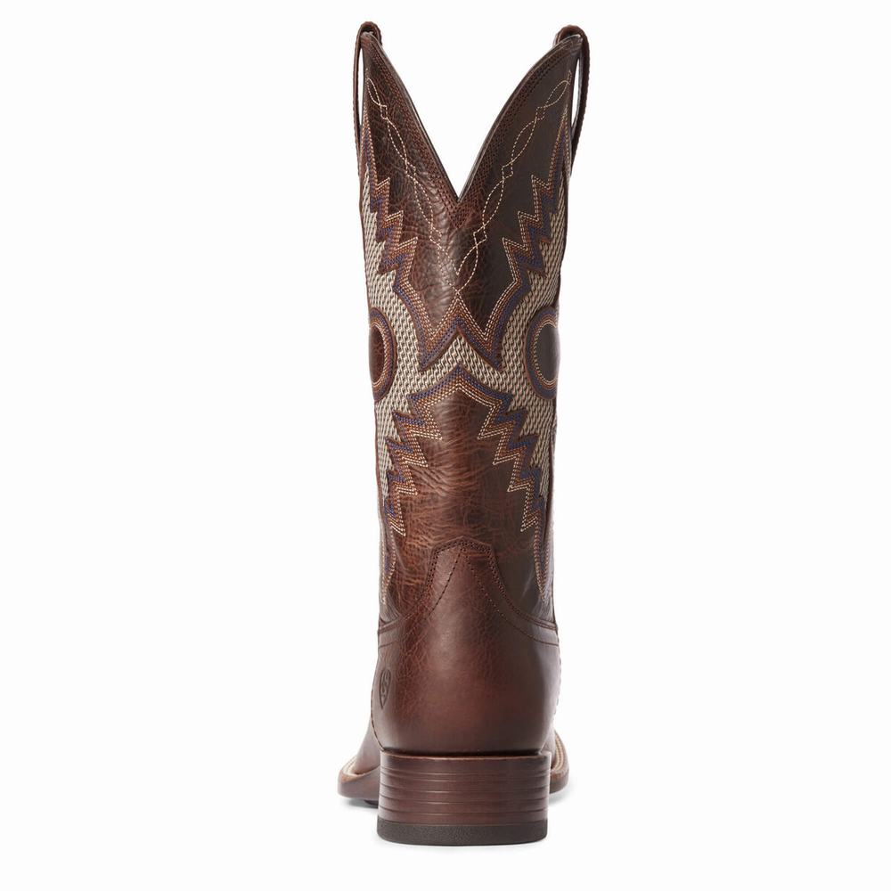 Men's Ariat Solado VentTEK Western Boots Multicolor | TPER-78960