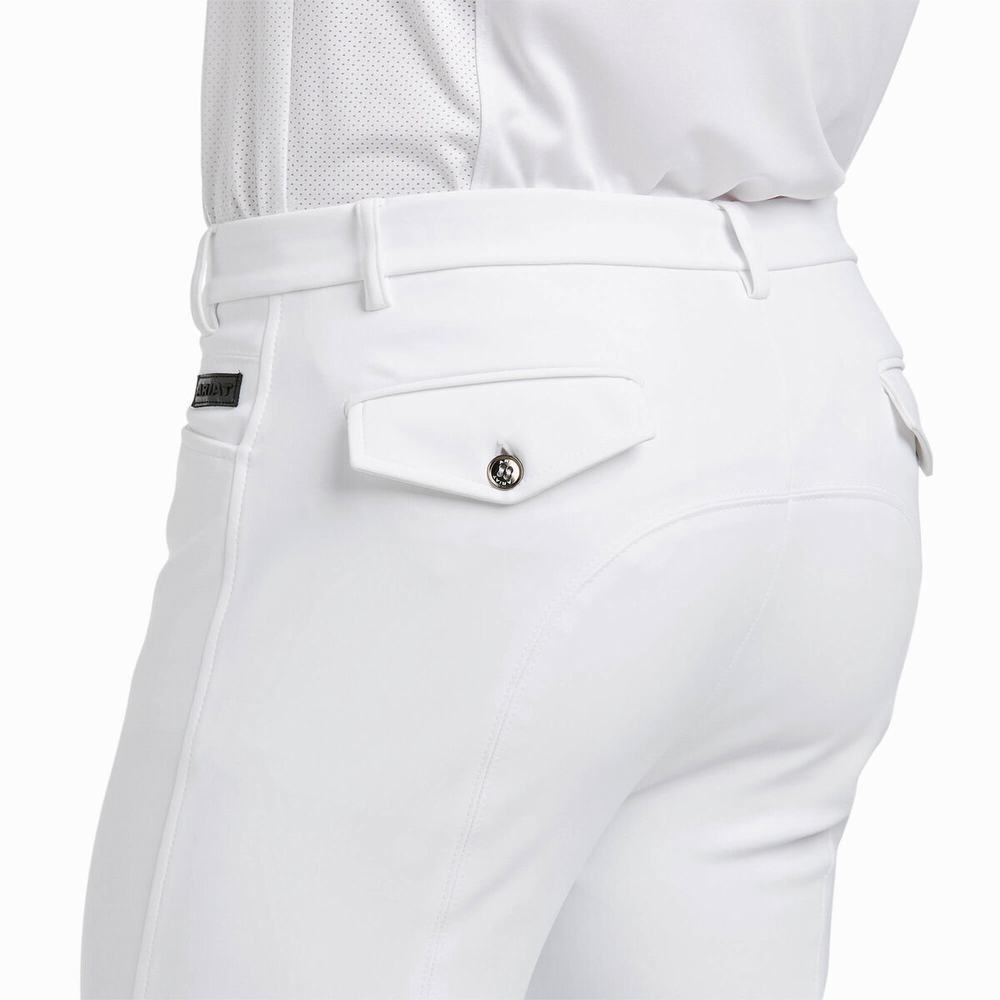 Men's Ariat Speranza Riding Pants White | HCKZ-19768