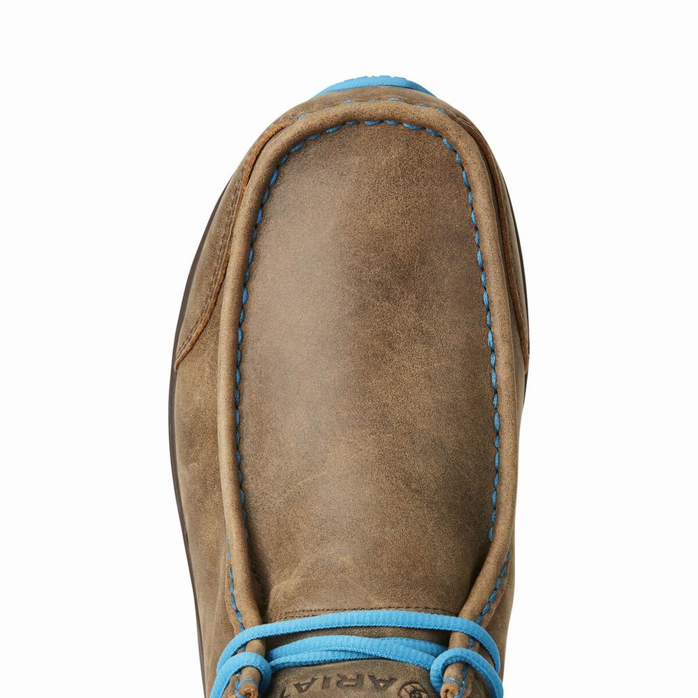 Men's Ariat Spitfire Sneakers Brown / Blue | VKRJ-98417