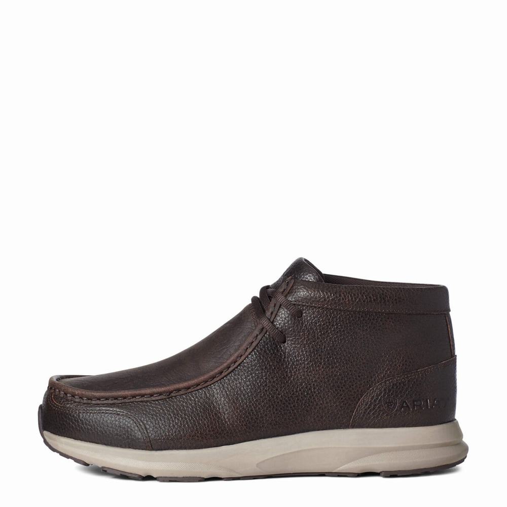 Men's Ariat Spitfire Sneakers Brown | CQOL-61954