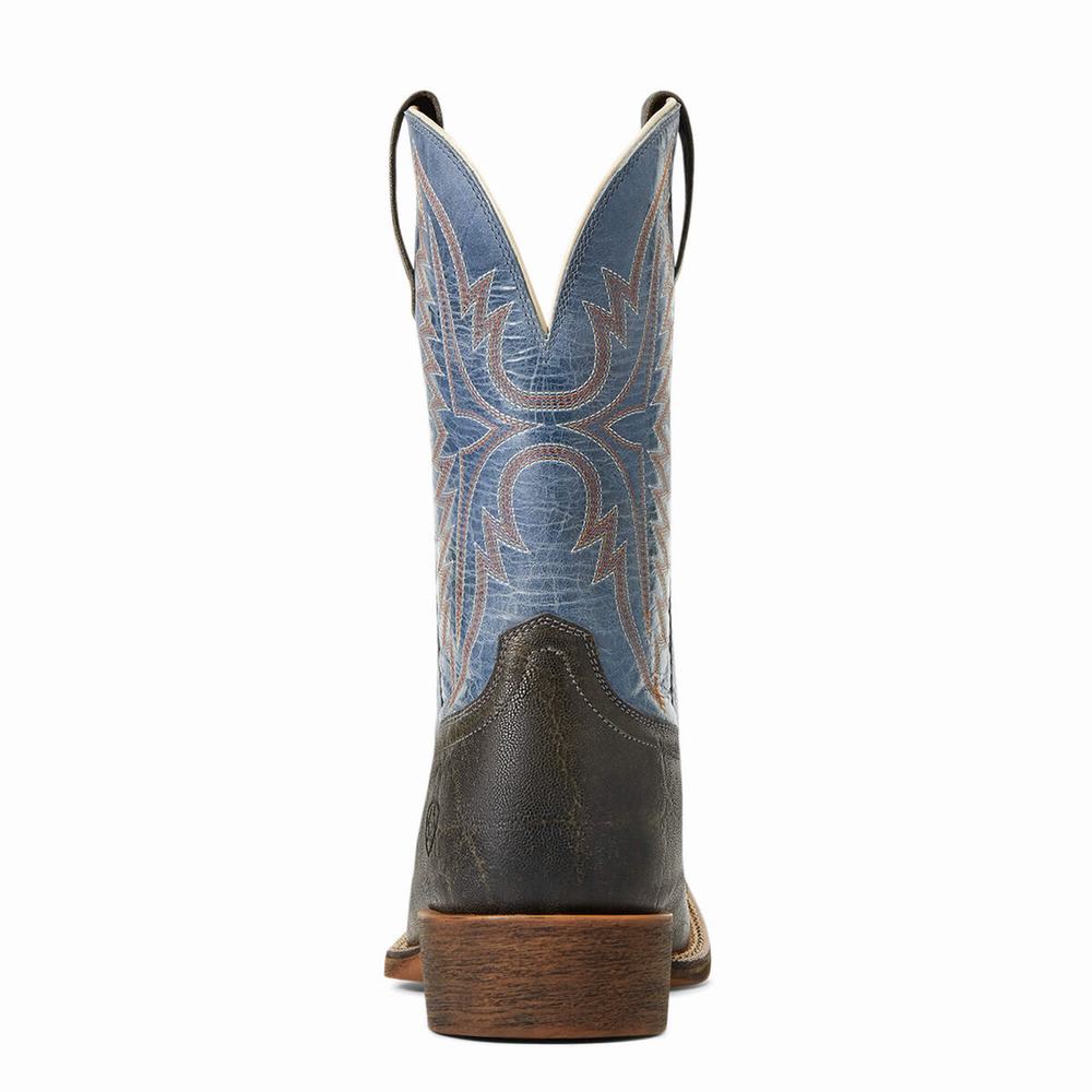 Men's Ariat Sport Smokewagon Western Boots Grey | SJRD-89243