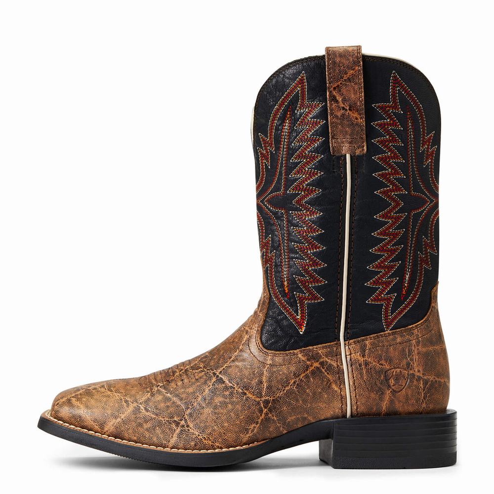 Men's Ariat Sport Smokewagon Western Boots Multicolor | TBDN-85361