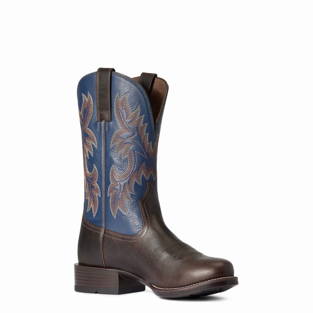 Men's Ariat Stockman Ultra Western Boots Multicolor | HNBR-34612