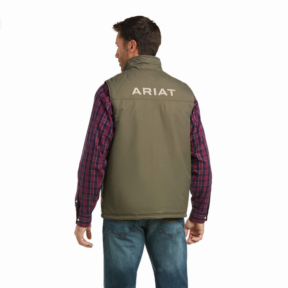 Men's Ariat Team Logo Insulated Jackets Multicolor | JVIL-92581