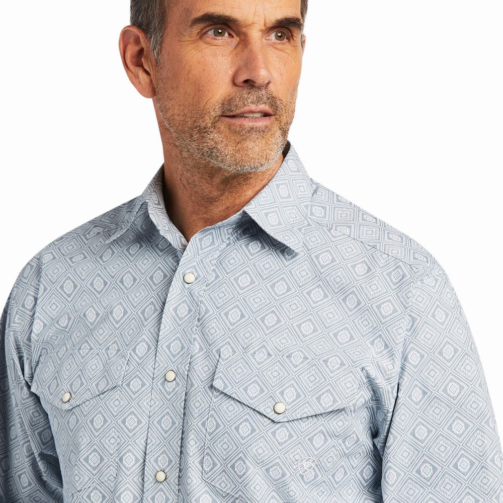 Men's Ariat Tobin Classic Fit Shirts Multicolor | TEKB-73592