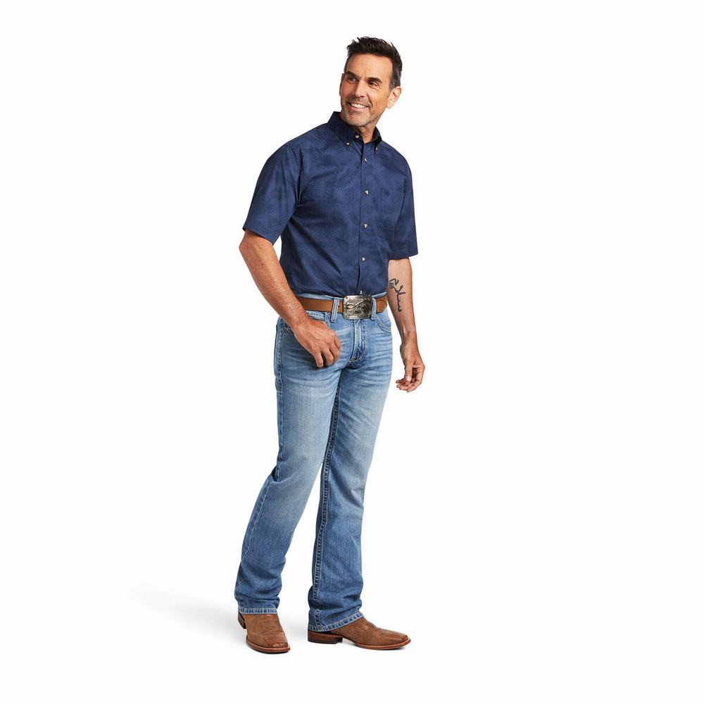 Men's Ariat Tremaine Classic Fit Shirts Multicolor | LQRY-91826