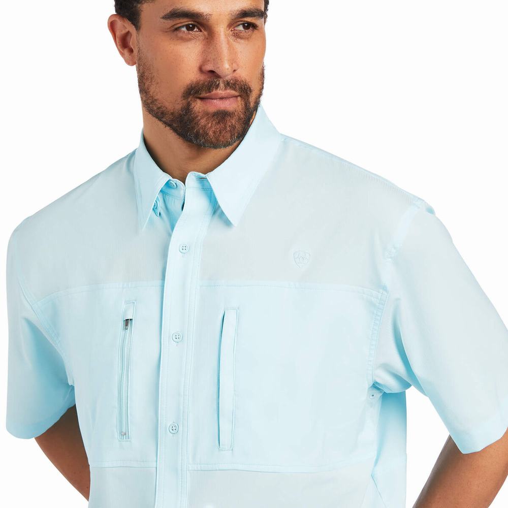 Men's Ariat VentTEK Classic Fit Shirts Multicolor | RIQO-57206