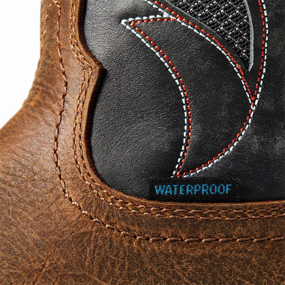 Men's Ariat WorkHog XT VentTEK Waterproof Waterproof Boots Brown | YELG-69741