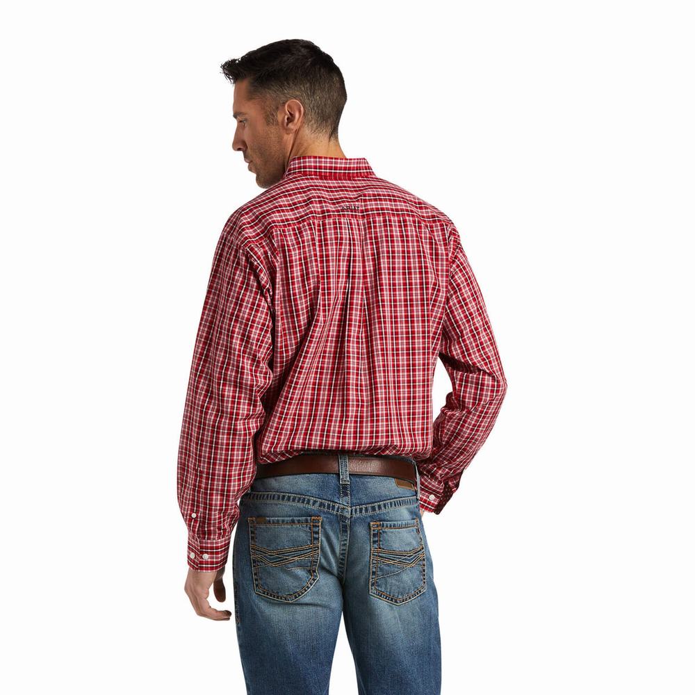 Men's Ariat Wrinkle Free Ace Classic Fit Shirts Multicolor | VDMP-60745