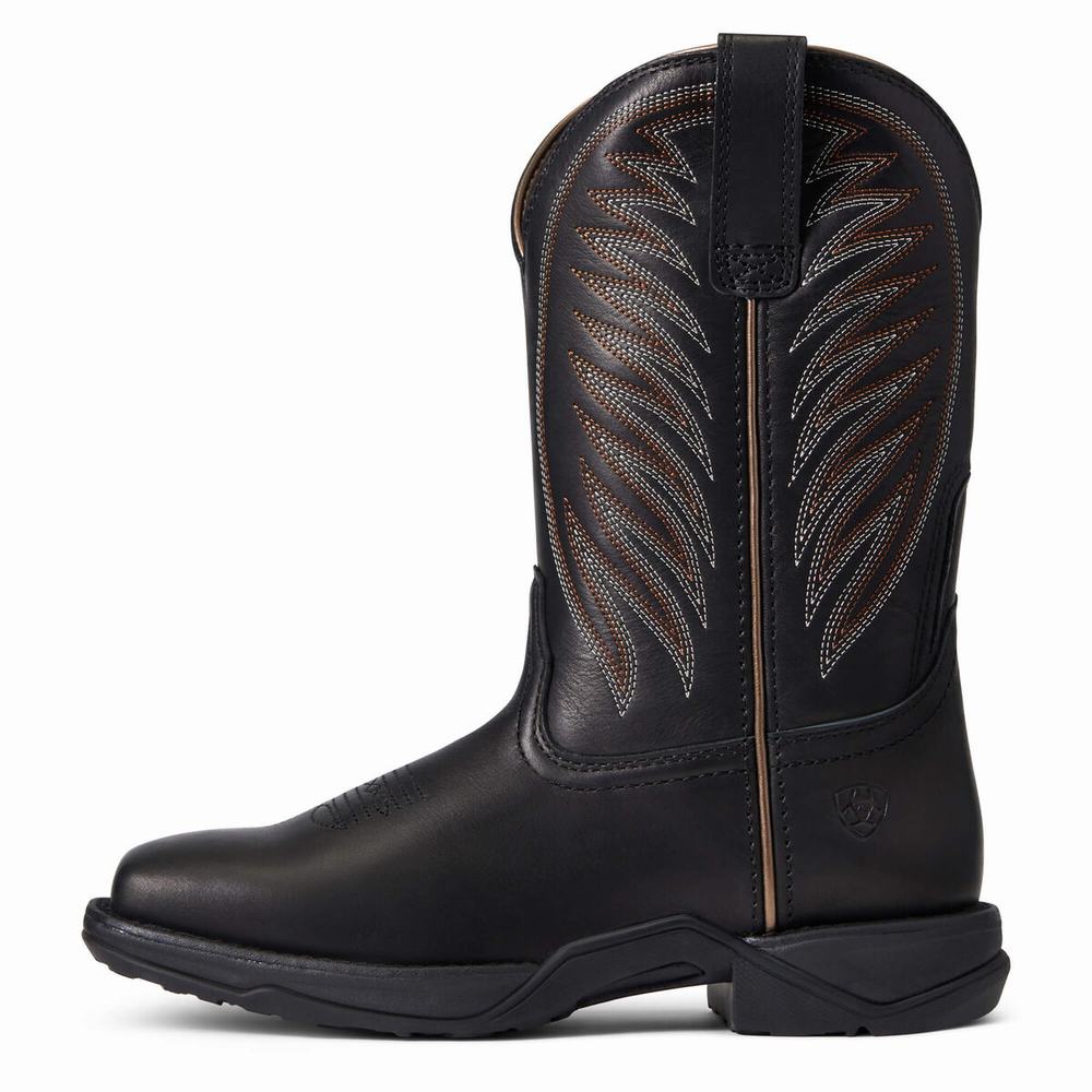 Women's Ariat Anthem 2.0 Western Boots Black | LYVB-69871