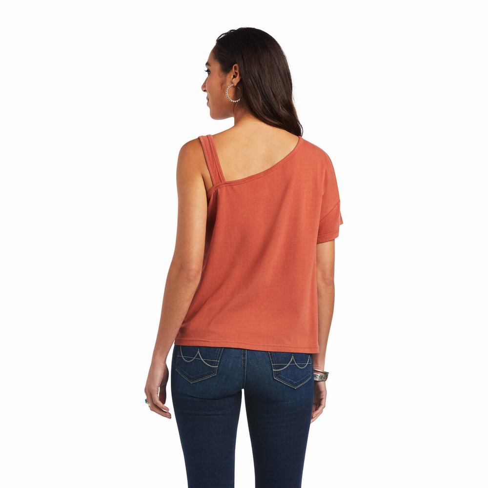 Women's Ariat Around and Around Tops Multicolor | GZCR-26108