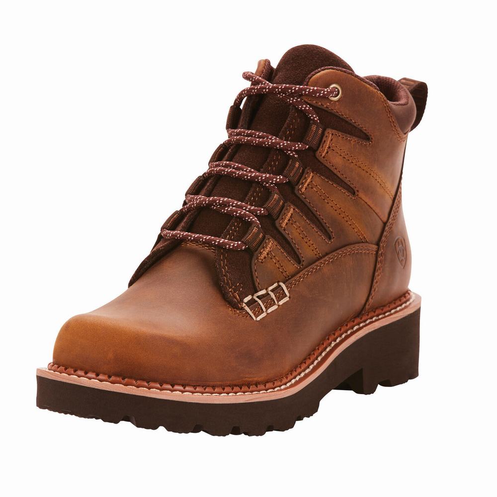 Women's Ariat Canyon II Hiking Boots Brown | YFSM-80693