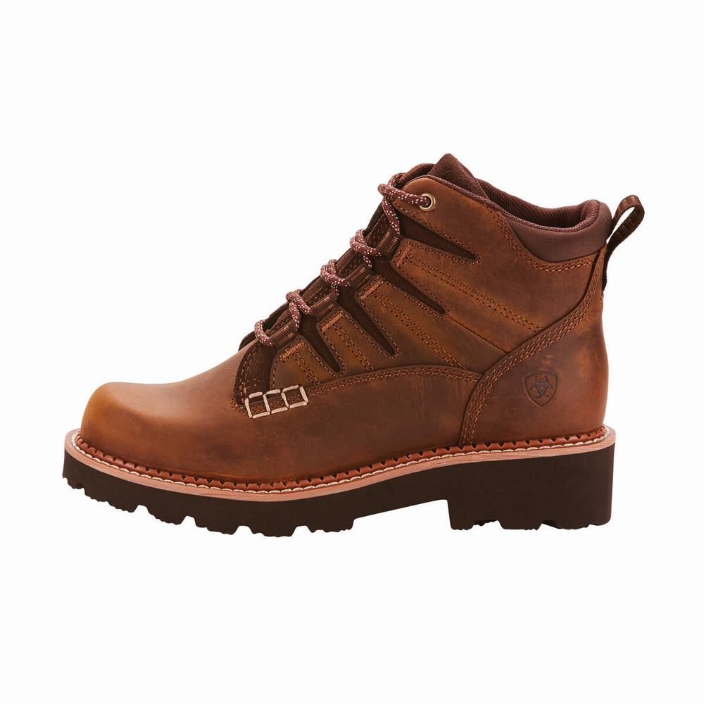 Women's Ariat Canyon II Hiking Boots Brown | YFSM-80693