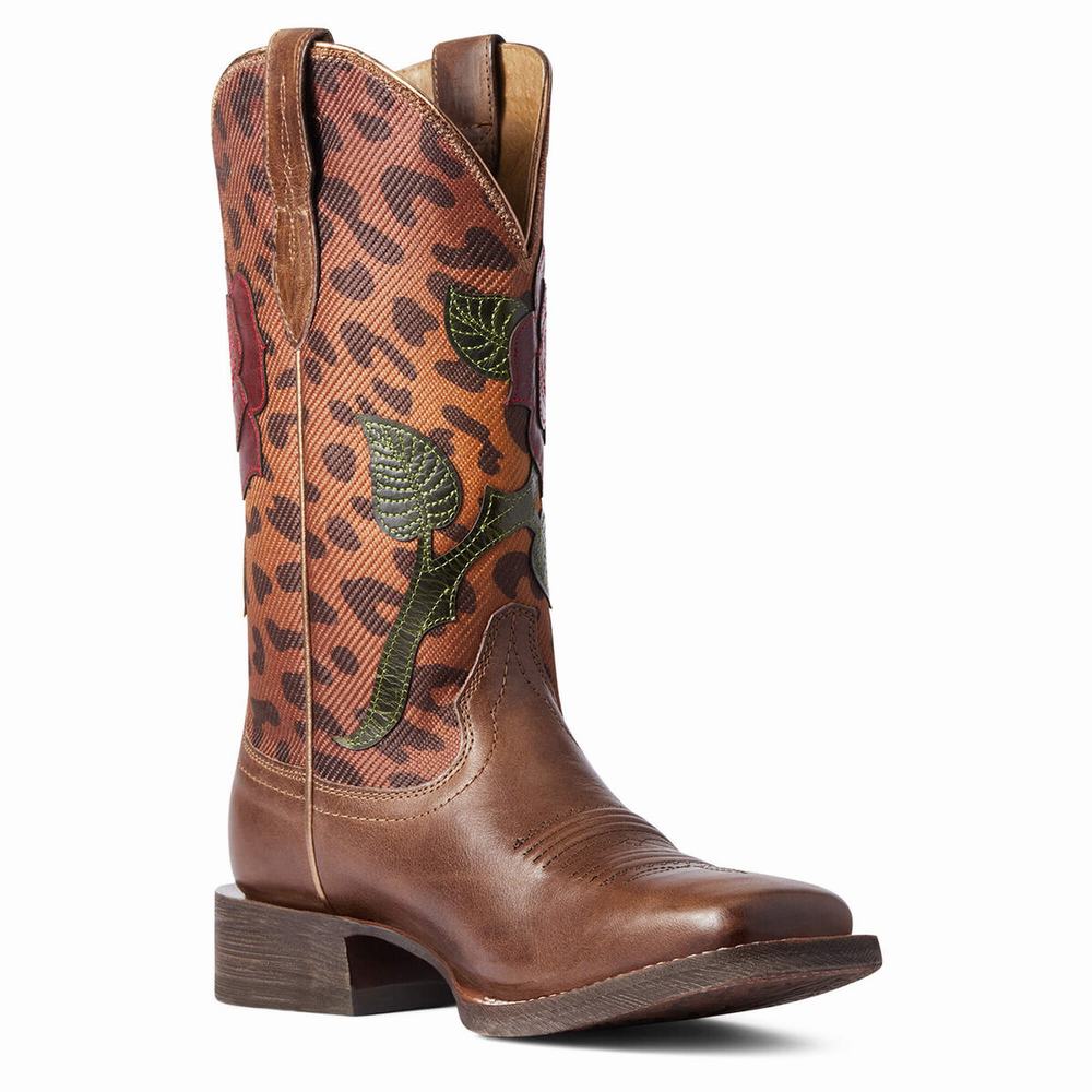 Women's Ariat Circuit Rosa Dress Boots Multicolor | BSMT-16098