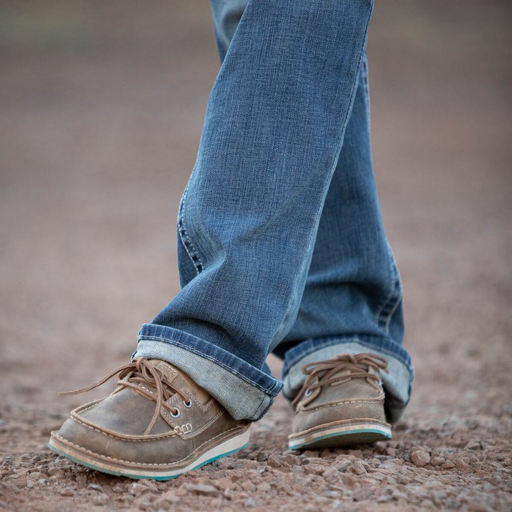 Women's Ariat Cruiser Sneakers Brown | SAUZ-80173