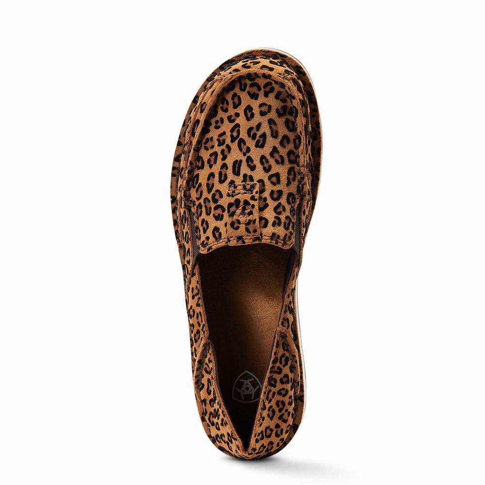 Women's Ariat Cruiser Sneakers Leopard | ZYRA-52867