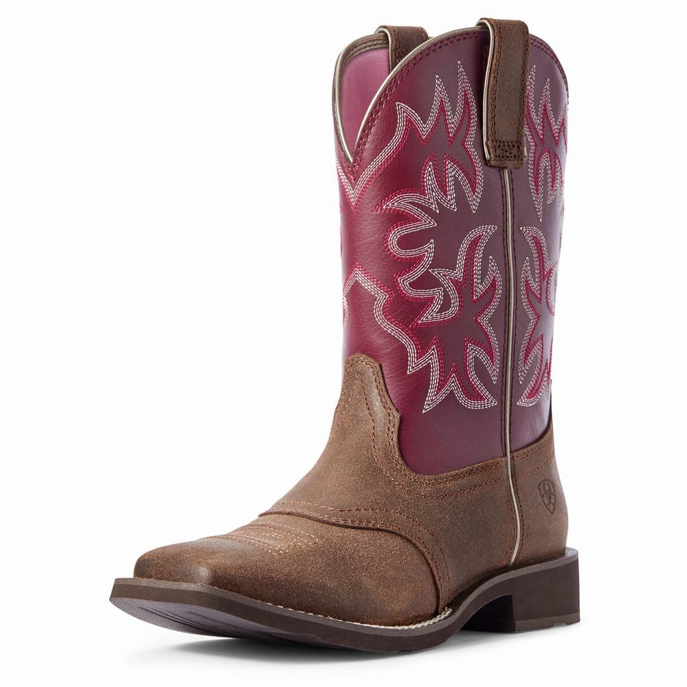 Women\'s Ariat Delilah Western Boots Multicolor | LDIU-60815