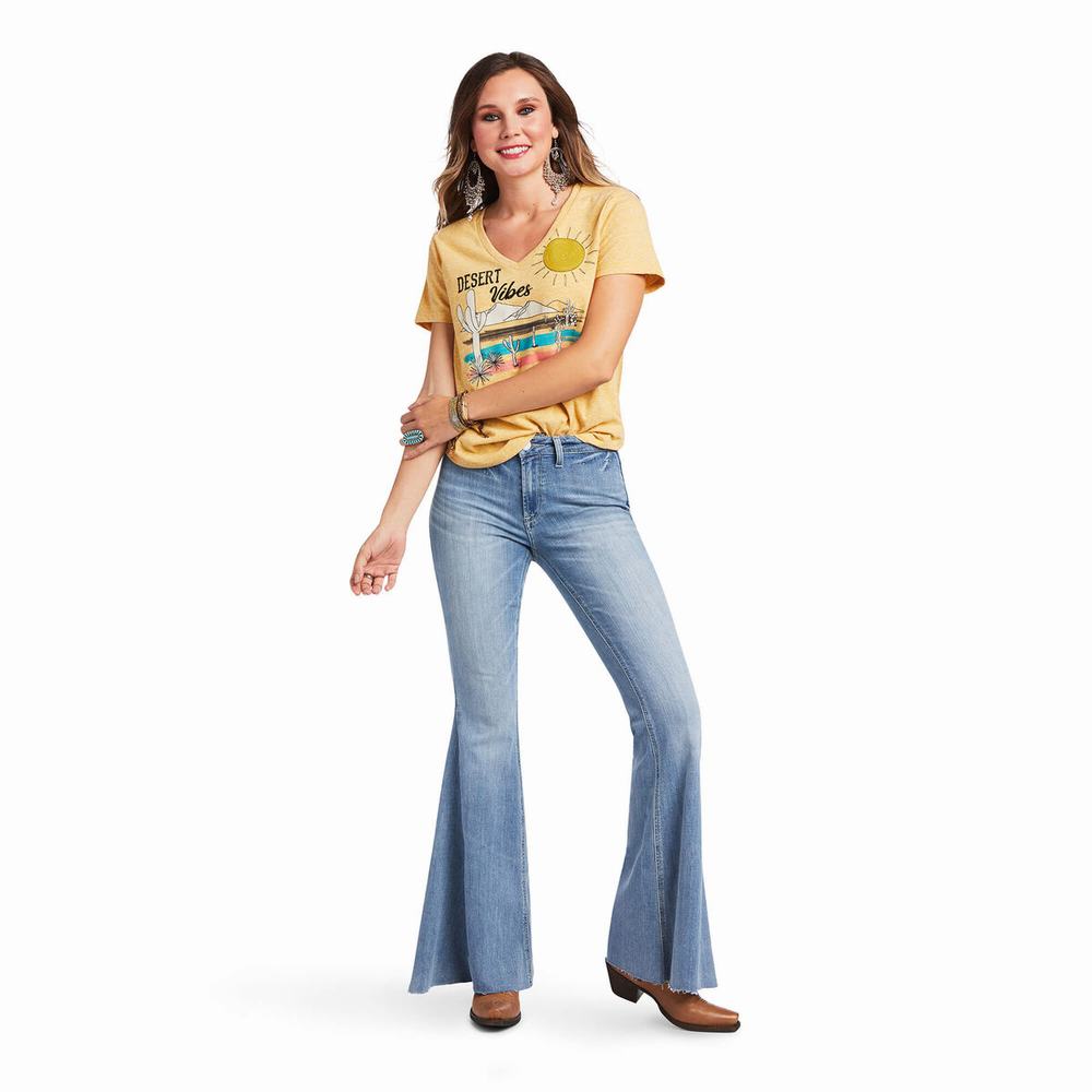 Women's Ariat Desert Vibes Tops Multicolor | AFDZ-29541