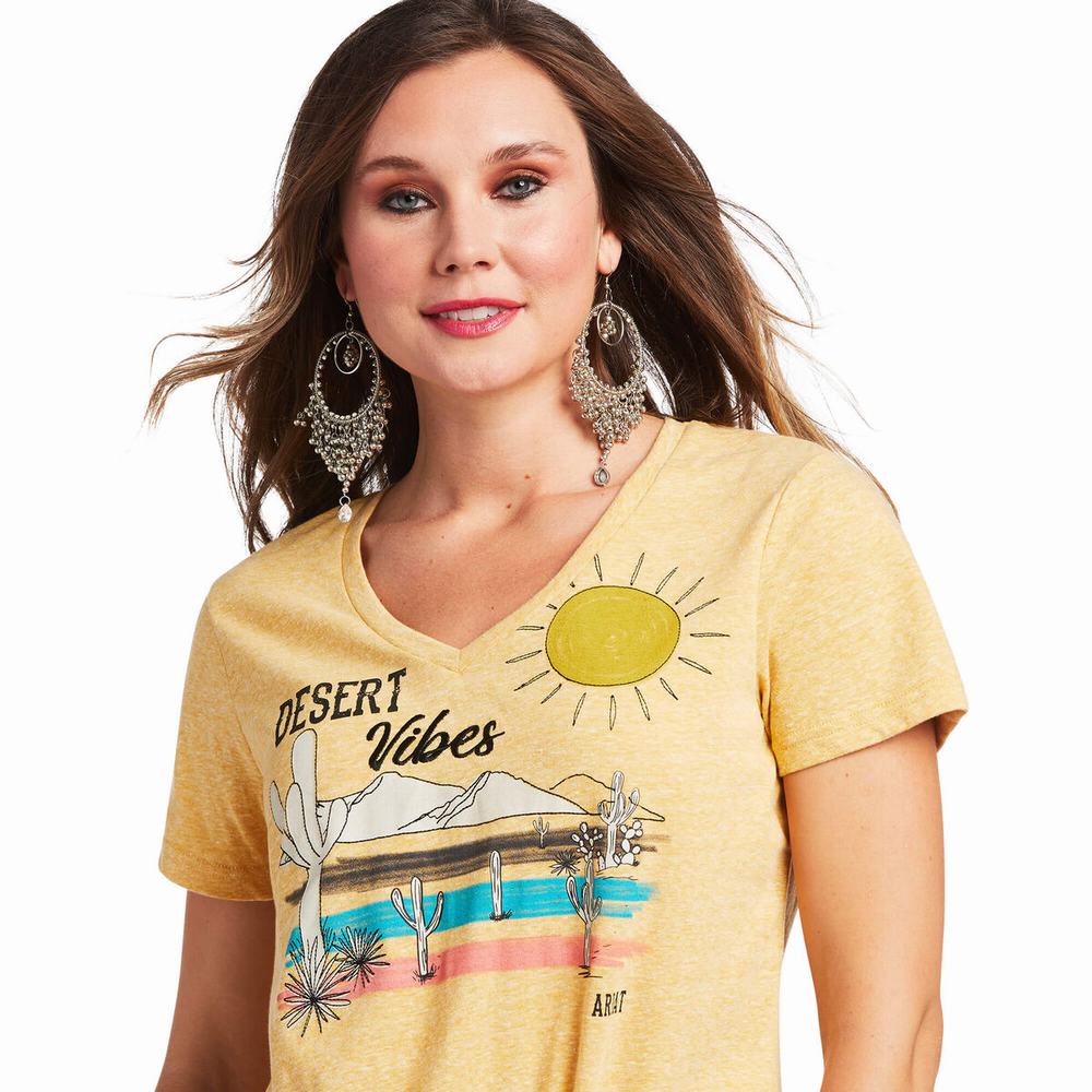 Women's Ariat Desert Vibes Tops Multicolor | AFDZ-29541