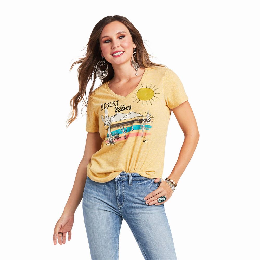 Women\'s Ariat Desert Vibes Tops Multicolor | AFDZ-29541